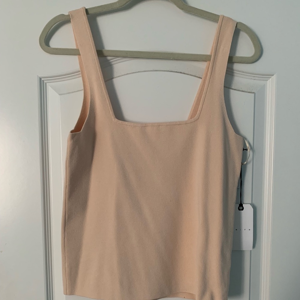 Brand new Leigh tank top, size: XL, color: beige whisper